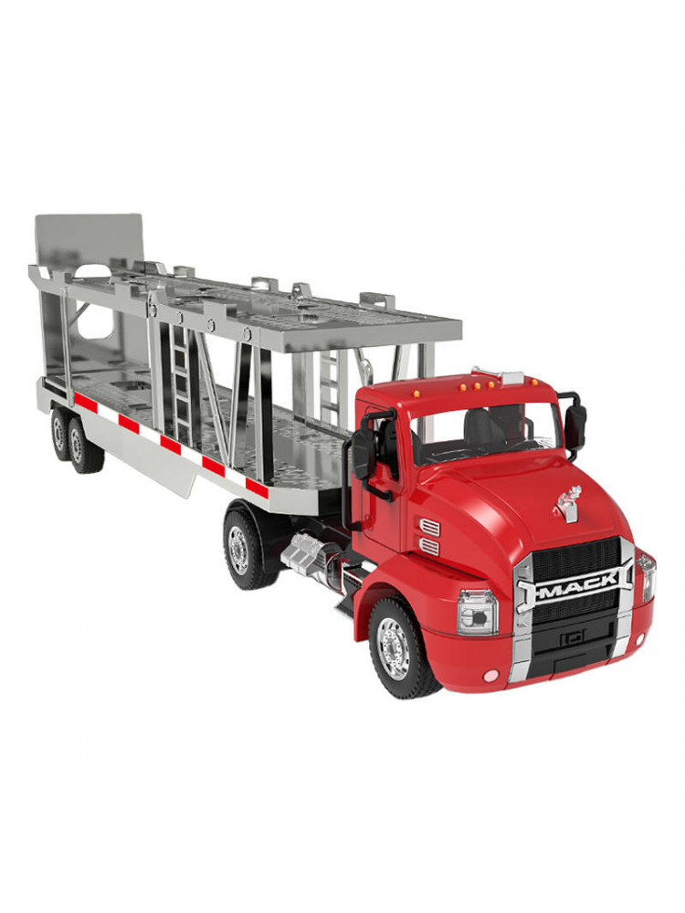 CAMIÃO TELECOMANDADO 1:26 DOUBLE EAGLE (RED) (TRANSPORTE DE CARROS) E583-003