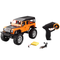 CARRO TELECOMANDADO 1:14 DOUBLE EAGLE (ORANGE) LAND ROVER DEFENDER E327-003