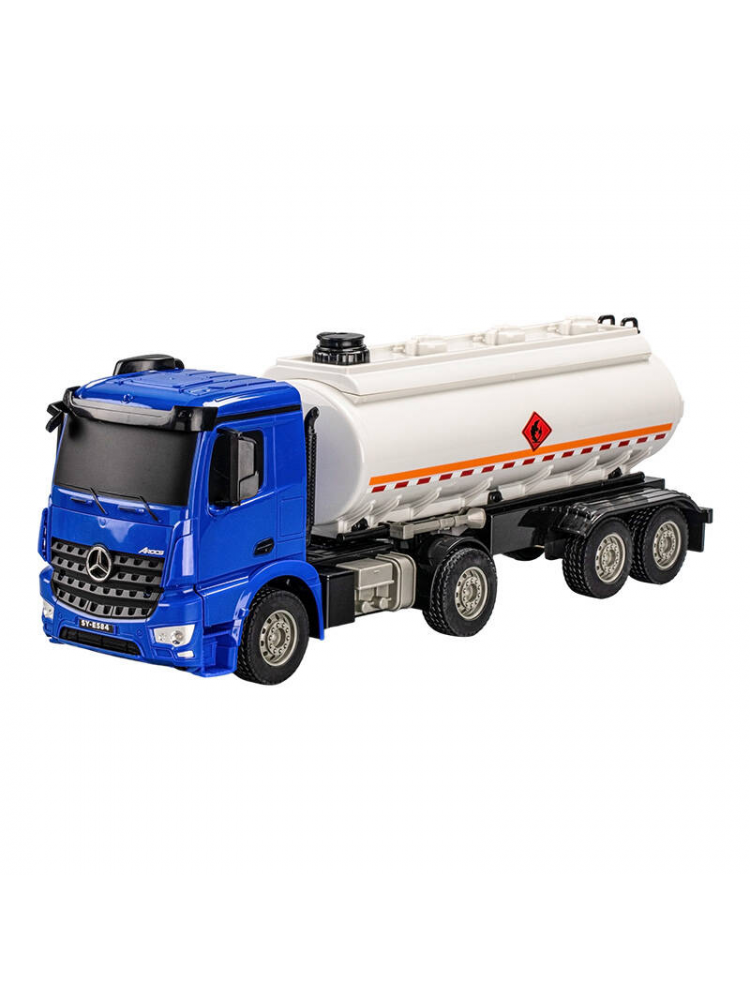 CAMIÃO TELECOMANDADO 1:26 DOUBLE EAGLE MERCEDES-BENZ AROCS (TANKER TRUCK) E584-003