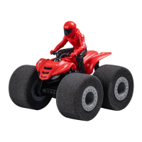 MOTO4 TELECOMANDADO 1:8 DOUBLE EAGLE (RED) E383-003