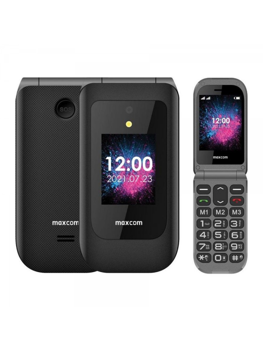 TELEFONE MAXCOM MM827 DS 4G PRETO