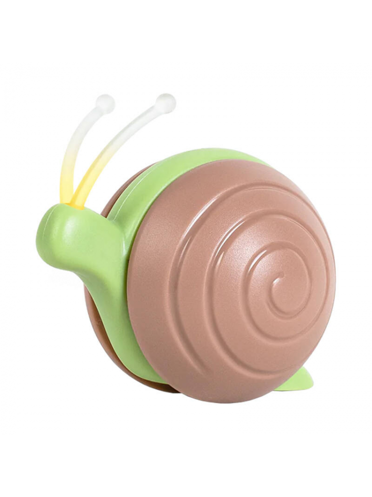 BRINQUEDO INTERATIVO PARA GATO CHEERBLE WICKED SNAIL (BROWN)