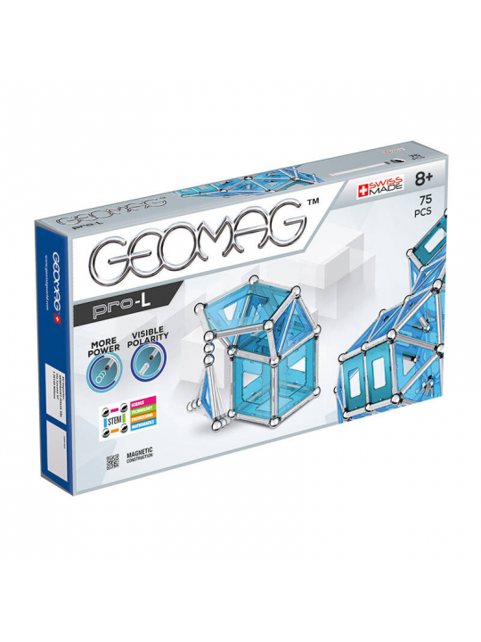 JOGO MAGNETIC PRO-L PANELS 75 PIECES GEOMAG GEO-023