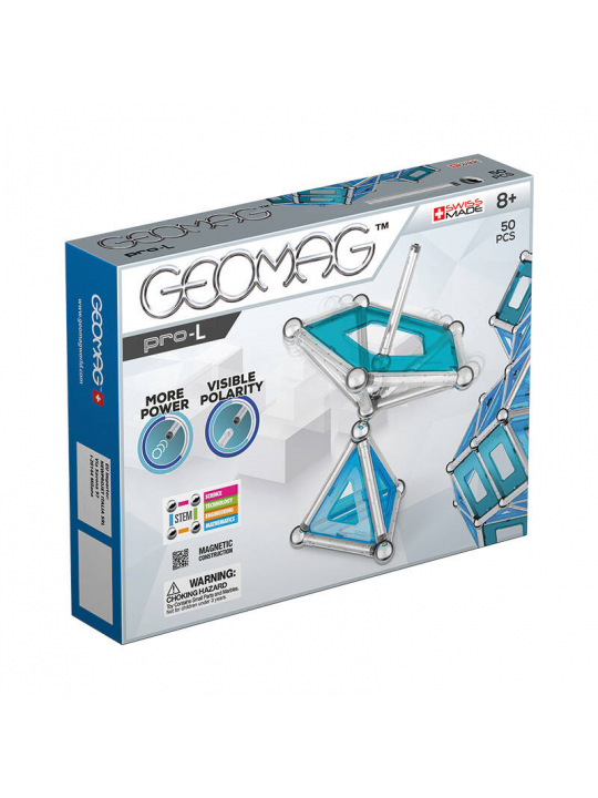 JOGO MAGNETIC PRO-L PANELS 50 PIECES GEOMAG GEO-022