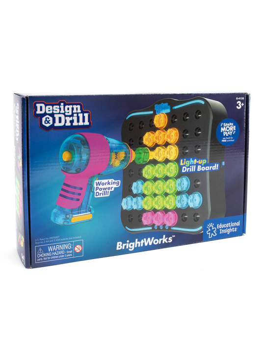 JOGO DESIGN & DRILL BRIGHTWORKS LEARNING RESOURCES EI-4138