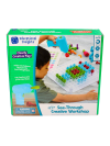 JOGO DESIGN & DRILL SEE -THROUGH CREATIVE WORKSHOP LEARNING RESOURCES EI-4114