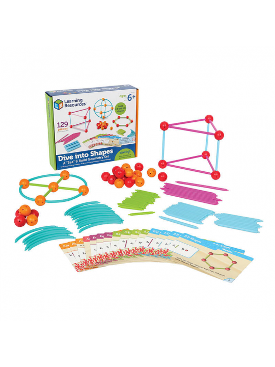 A SEA AND BUILD GEOMETRY SET LEARNING RESOURCES LER 1773