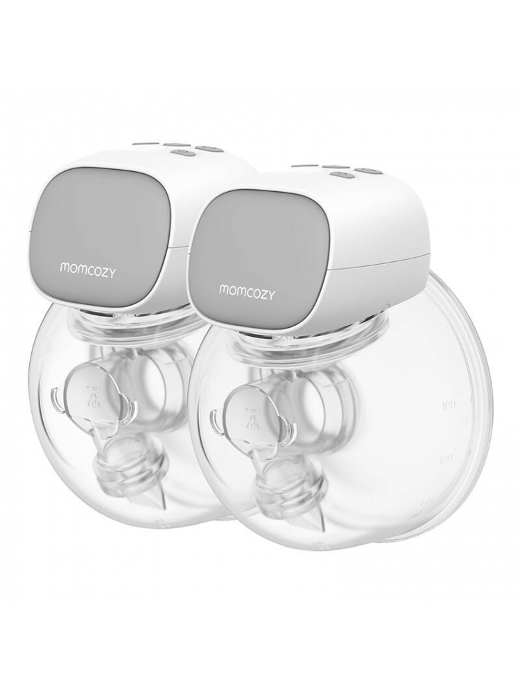 BOMBA TIRA LEITE DUPLA MOMCOZY S9 PRO (WHITE)