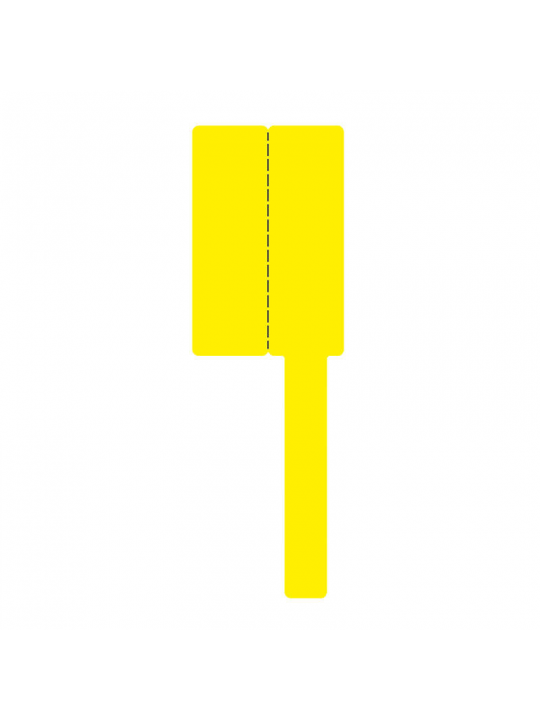 ETIQUETAS TÉRMICAS ADESIVAS NIIMBOT 25X38+40 MM - 90 PCS. (YELLOW)