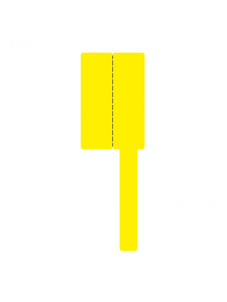 ETIQUETAS TÉRMICAS ADESIVAS NIIMBOT 25X38+40 MM - 90 PCS. (YELLOW)