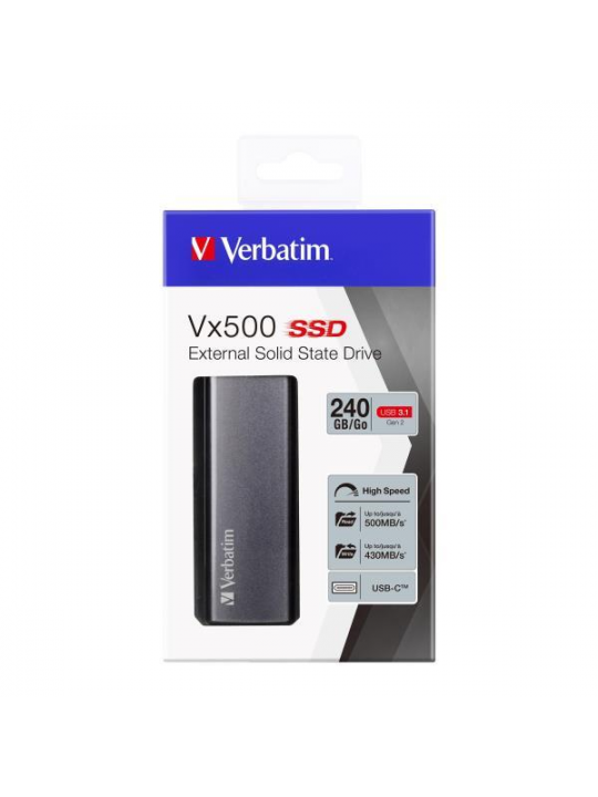 DISCO EXTERNO VX500 EXTERNAL SSD USB 3.1 G2 240GB