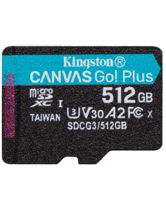 CARTÃO DE MEMÓRIA 512GB MICROSD CANVAS GO PLUS