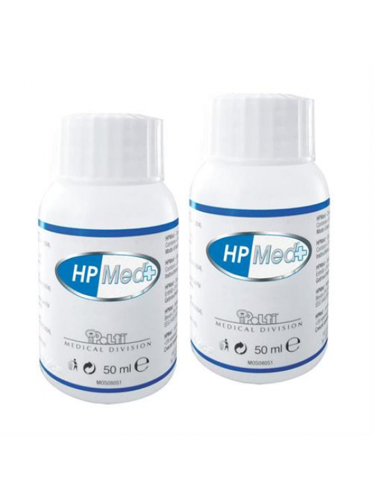 DETERGENTE POLTI 2x50ML PARA MÁQUINAS DE LIMPEZA A VAPOR HPMED+ 