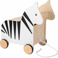 CAIXA DE BRINQUEDOS COM RODAS ZEBRA “WILDLIFE”