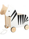 CAIXA DE BRINQUEDOS COM RODAS ZEBRA “WILDLIFE”