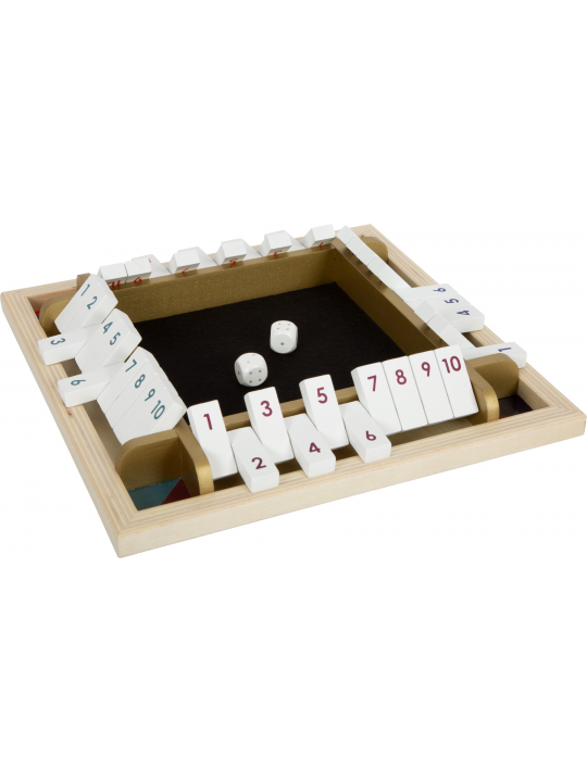 JOGO DE DADOS SHUT THE BOX ´GOLD EDITION´