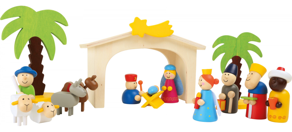 BERÇO DE MADEIRA PLAYSET