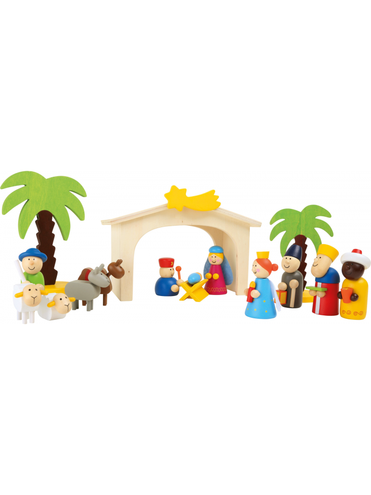 BERÇO DE MADEIRA PLAYSET