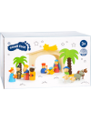 BERÇO DE MADEIRA PLAYSET