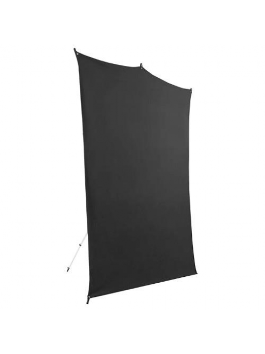 SAVAGE 5X7 BLACK BACKDROP TRAVEL KIT