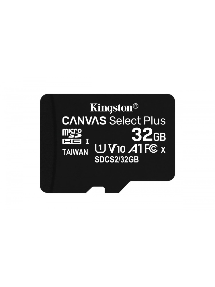 MicroSD Kingston Canvas Select Plus 32GB class10 UHS-I SDHC(100MB-s)