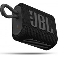 COLUNA PORTÁTIL JBL GO 3 BT IPX7 USB COR PRETA