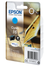 TINTEIRO EPSON 16 CIANO + ALARME RF - WF-2010/251XX/26XX/27XX