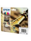 TINTEIRO EPSON 16 MULTIPACK 4 CORES + ALARME RF - WF-2010/251XX/26XX/27XX