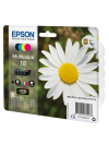 TINTEIRO EPSON 18 MULTIPACK 4 CORES + ALARME RF - XP-30/X02/X05/X12/X15/X22/X25