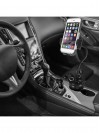 SUPORTE MACALLY CAR CUP HOLDER MOUNT W/ USB CHARGER