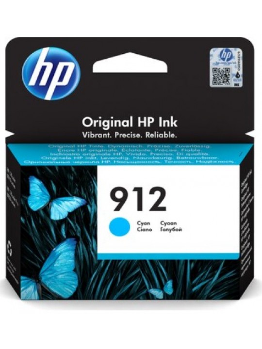 TINTEIRO HP 912 CYAN INK CARTRIDGE