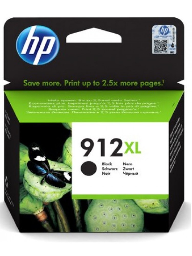 TINTEIRO HP 912XL HIGH YIELD BLACK INK