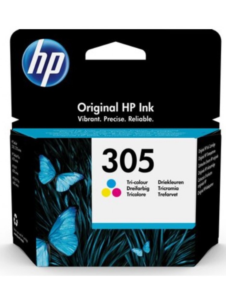 TINTEIRO HP Nº305 TRICOLOR 3YM60AE