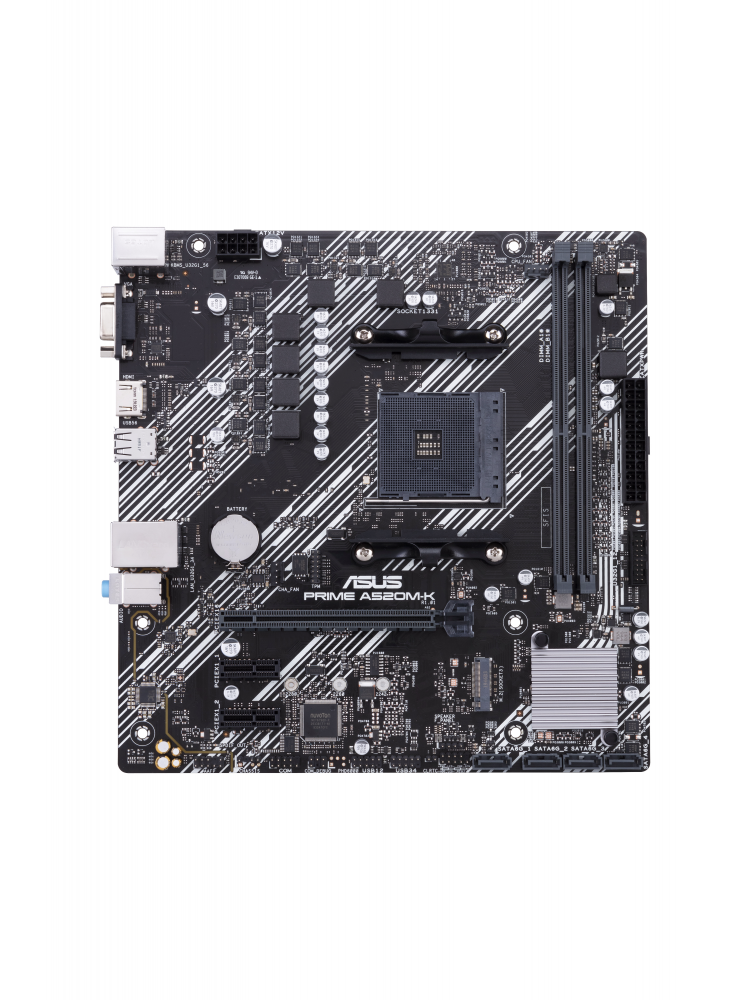 MOTHERBOARD ASUS AMD PRIME A520M K SKT AM4 2XDDR4 VGA HDMI MATX