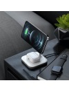 SATECHI - ALUMINUM 2-IN1 MAGNETIC WIRELESS CHARG. STAND