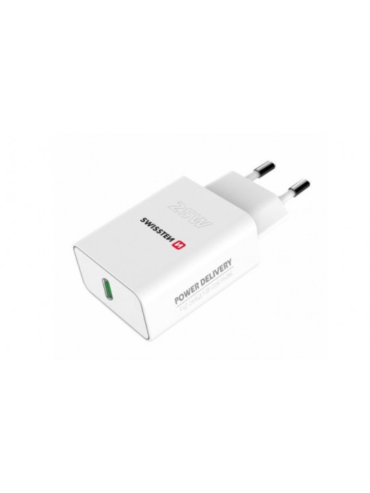 SWISSTEN - TRAVEL CHARGER PD 25W (WHITE)