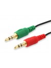 Cabo EQUIP Audio Split Female x 1 to Male x 2 - 147942