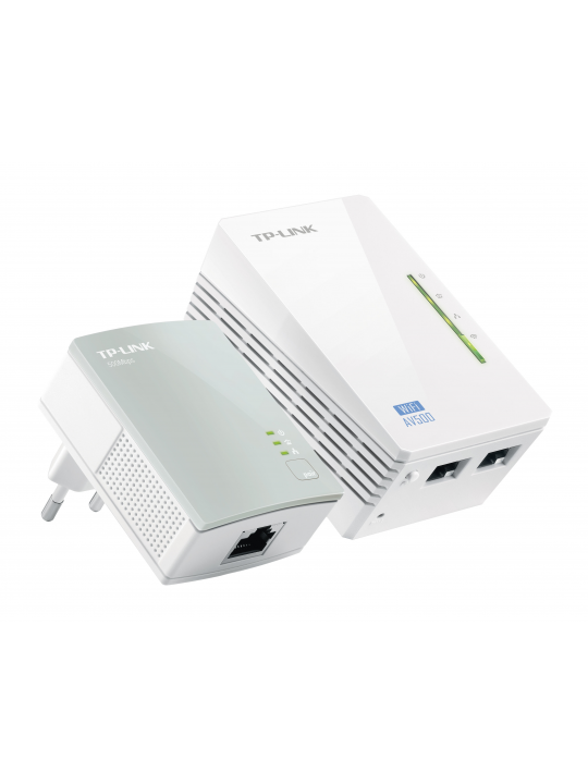 TP-LINK TL-WPA4220 KIT adaptador de rede PowerLine 300 Mbit-s Ethernet LAN Wi-Fi Branco 1 unidade(s)
