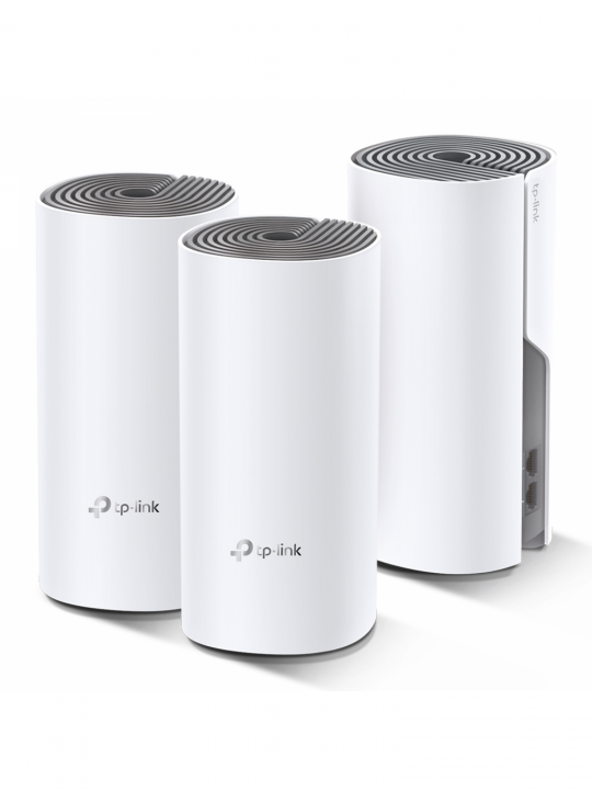 ROUTER TP-LINK AC1200 WHOLE-HOME MESH WI-FI DUAL-BAND 867 MBPS - DECO E4 (PACK 3)