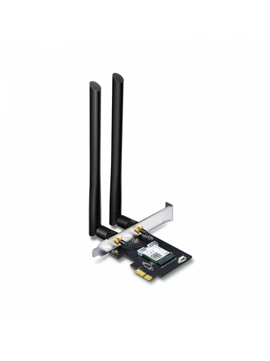Adaptador TP-LINK AC1200 Wi-Fi Bluetooth 4.2 PCI Express 867Mbps+300Mbps - Archer T5E