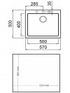 LAVA LOIÇA TEKA FORSQUARE 50.40 TG WHITE