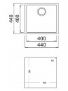 LAVA LOIÇA TEKA SQUARE 40.40 TG BLACK