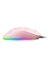 RATO MARSGAMING MMAX, 12400DPI, ULTRALIGHT 69G, RGB, FEATHER CABLE, SOFT, PINK - MMAXP