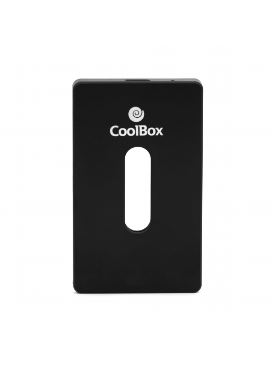 Caixa para disco/SSD 7mm externo 2.5P SLOT-IN USB 3.0 Black-CoolBox S-2533