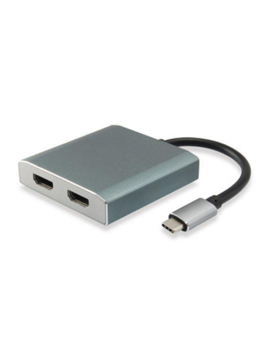 Adaptador EQUIP USB-C PARA 2X HDMI M/F - 133464