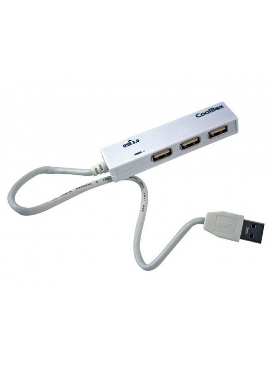 HUB USB 4 PORTAS COOLBOX (1 USB 3.0 /3 USB 2.0)