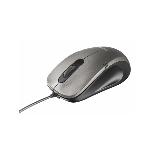 Rato Ótico Ivero, USB, 1000 dpi, Cinzento