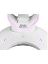 SUPORTE AUSCULTADORES MARS GAMING MHHPRO 3IN1 CONTROL RGB HEADSET HOLDER+MOUSE BUNGEE+2XUSB3.0 WHITE