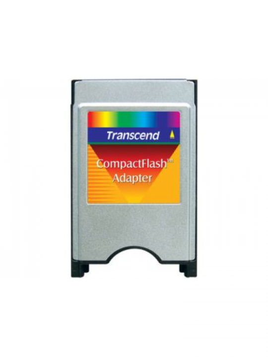 Adaptador TRANSCEND Compact Flash (Type I) p/ PCMCIA Card