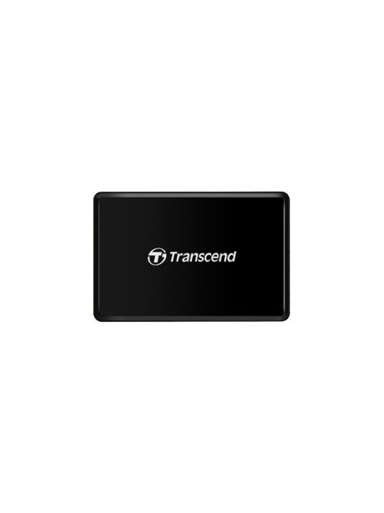 CARD READER TRANSCEND  RDF8 BLACK, USB 3.1 - SD/MICROSD/COMPACT FLASH